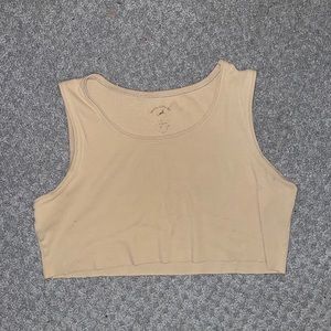 Cropped tank top